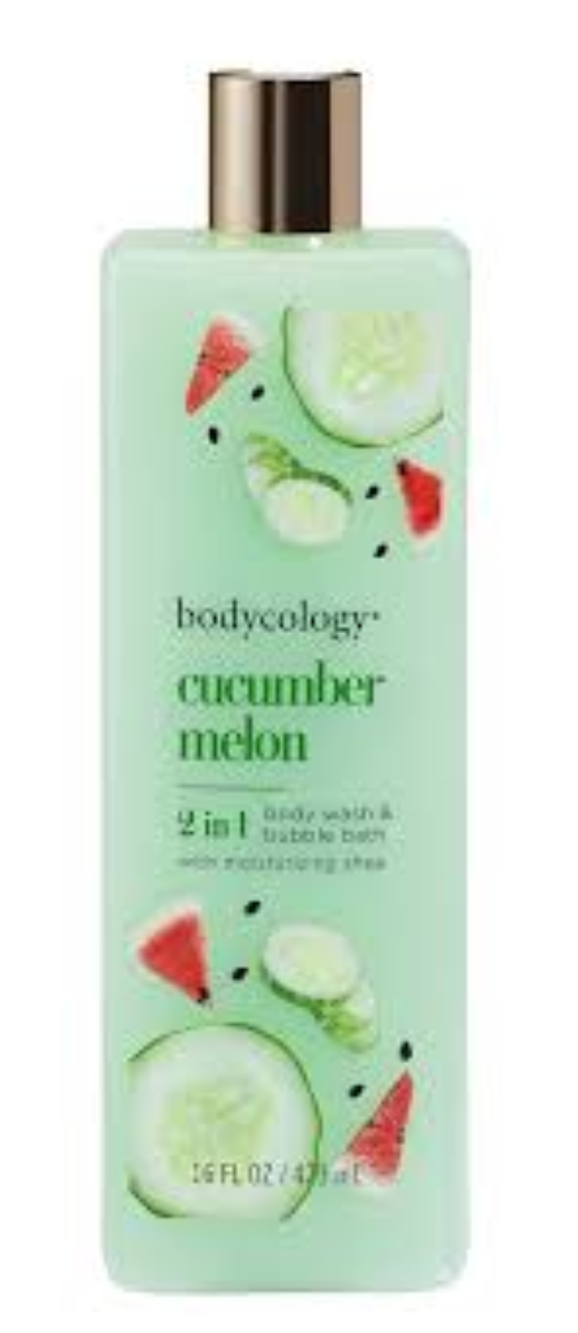 BODYCOLOGY 2IN1 CUCUMBER MELON BODY WASH 473ML